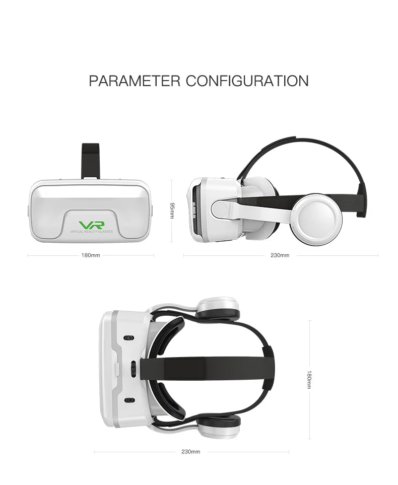 Virtual Reality Headset For Smartphone