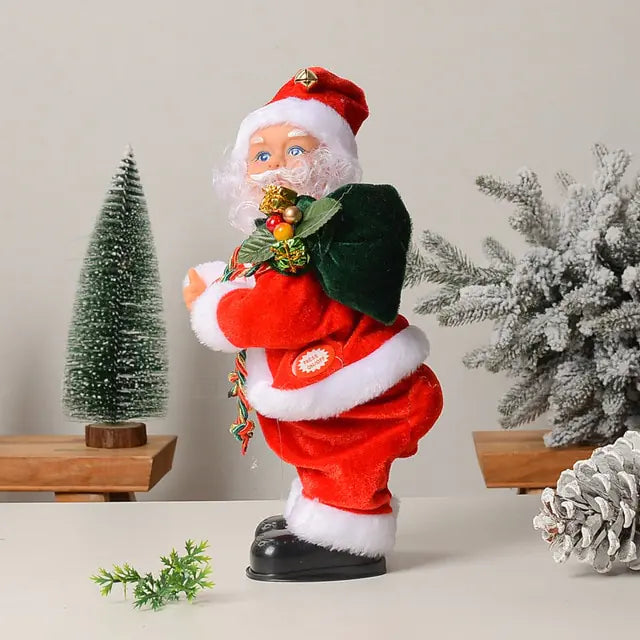 Dancing Santa Claus, Close Up