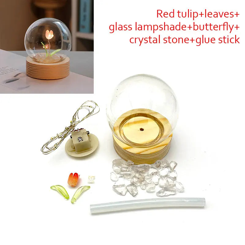 Handmade Mini Tulip Night Light