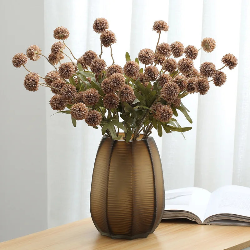 49245939335444 Bring a touch of natural beauty to any space with our lifelike Artificial Dandelion Flower Ball. Perfect for adding a touch of whimsy to your home or office, these flowers require no maintenance and will stay vibrant and fresh all year round.