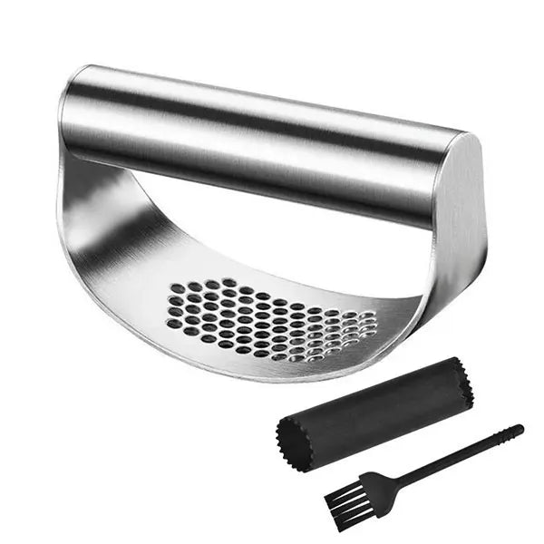 Stainless Steel Manual Garlic Press