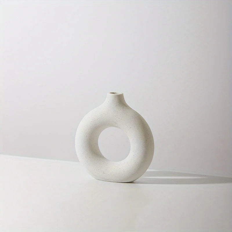 Ceramic Circle Vase