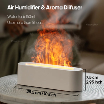 Essential Oil Aroma Flame Diffuser