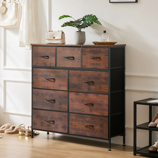 Bedroom Dresser, Chocolate brown