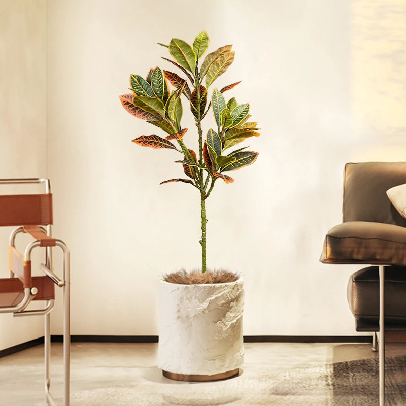 120cm Large Artificial Ficus Tree, Center