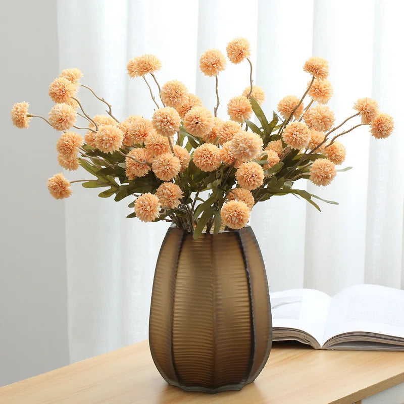 49245939138836 Bring a touch of natural beauty to any space with our lifelike Artificial Dandelion Flower Ball. Perfect for adding a touch of whimsy to your home or office, these flowers require no maintenance and will stay vibrant and fresh all year round.