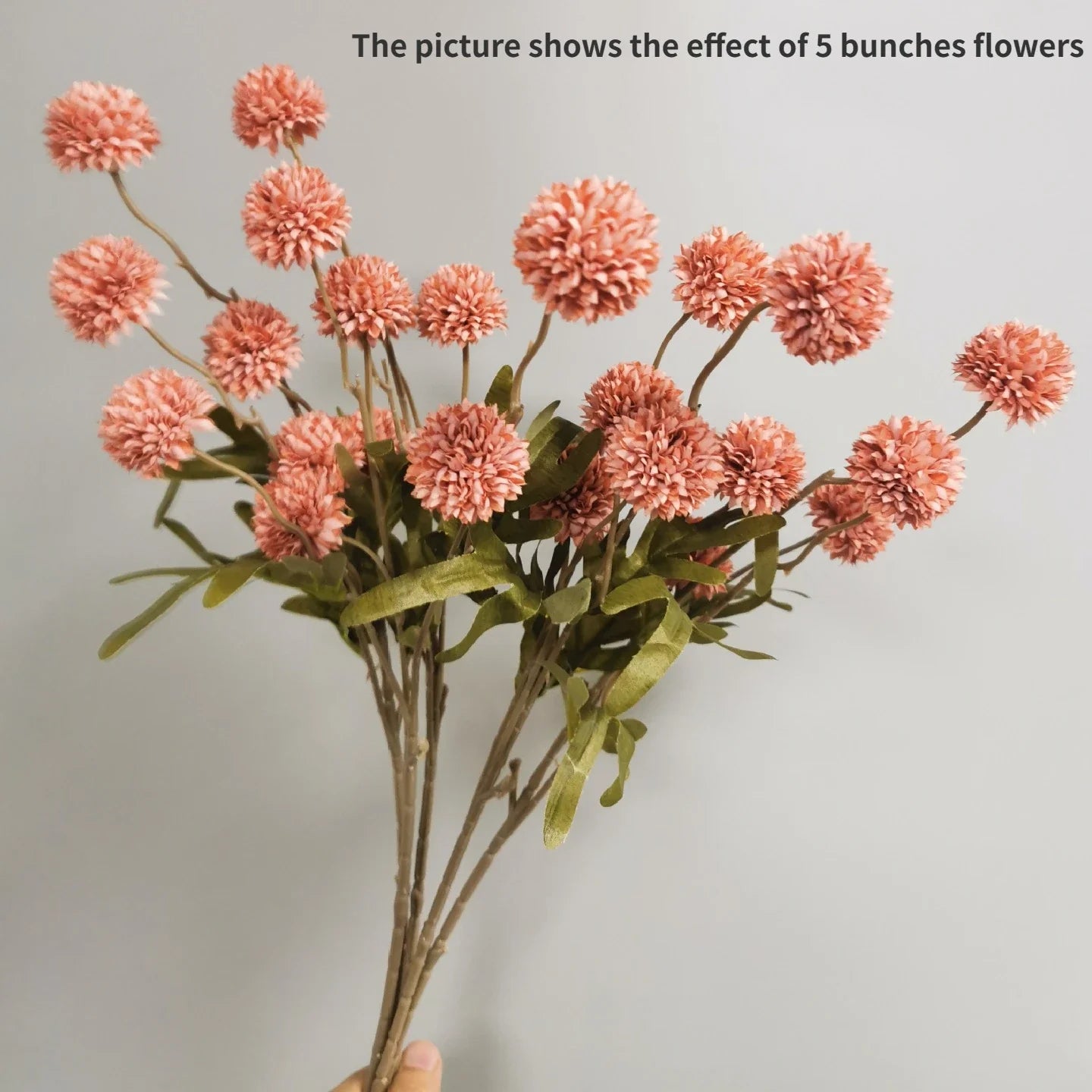 49245939269908 Bring a touch of natural beauty to any space with our lifelike Artificial Dandelion Flower Ball. Perfect for adding a touch of whimsy to your home or office, these flowers require no maintenance and will stay vibrant and fresh all year round.