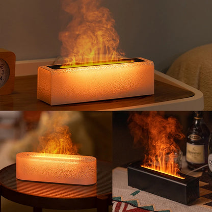 Essential Oil Aroma Flame Diffuser