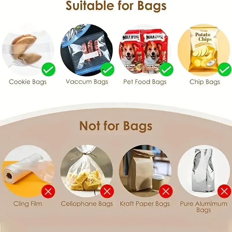 Bags - Portable Food Bag Sealer