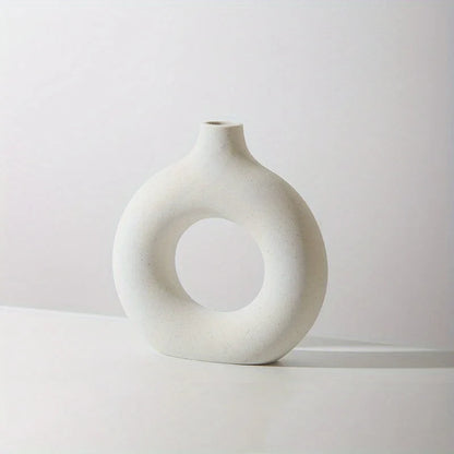 Ceramic Circle Vase