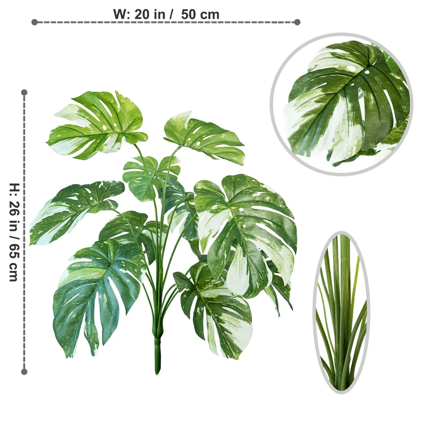 Monstera Plastic Plant