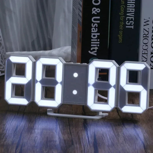 3D LED Alarm Clock