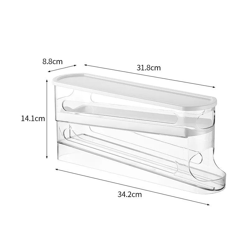 Automatic Scrolling Refrigerator Egg Storage Box