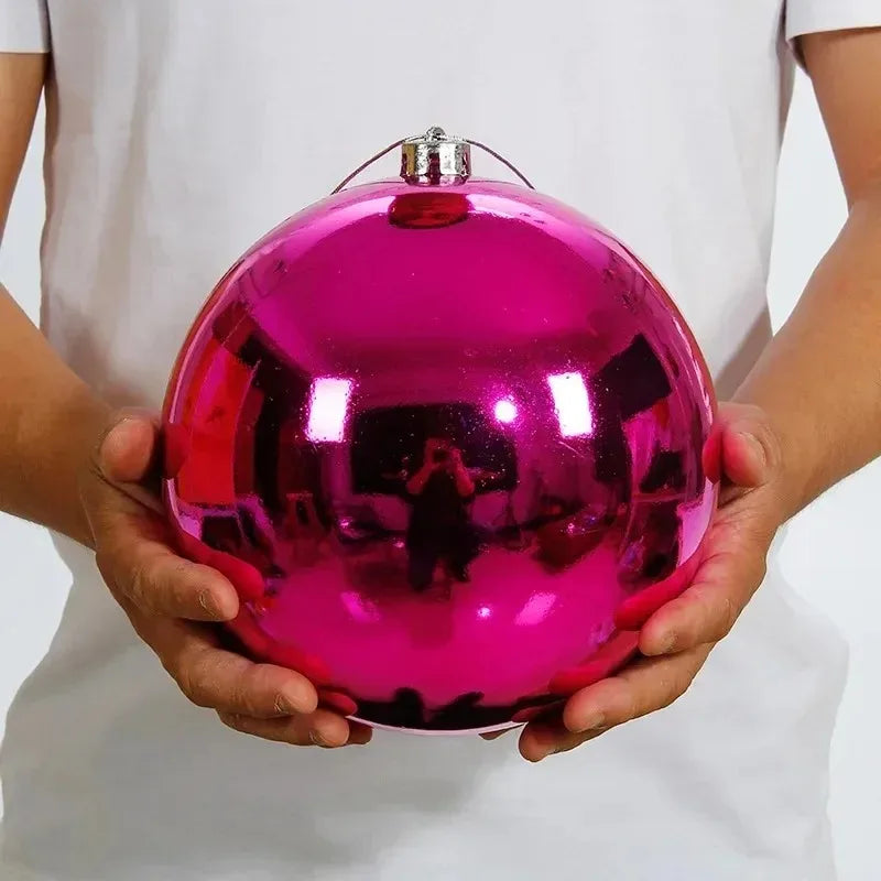 10-20cm Christmas ball, Pink